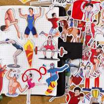 Cute cartoon Games character stickers students Motivator Manuscripts manuscripts Daily Waterproof Decoration Small Stickler