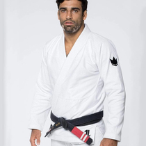 kingz American King brand kngz THE ONE white Brazilian jujitsu suit