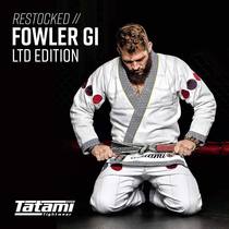 TATAMI MIKE FOWLER SIGNATURE GI white Brazilian jujitsu suit spot day hair