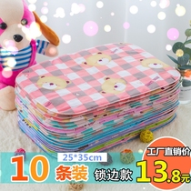 Urine-separating cushion infant waterproof washable and breathable small number of children Baby autumn and winter washed bedsheet supplies Table pure cotton cushion