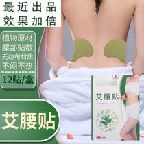 Lazy moxa navel paste dampness moxibustion patch belly waist patch detoxification belly button patch molding Wormwood