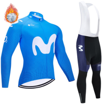 Tour de France version Spring and Autumn long sleeve cycling suit suit men winter fleece mountain bike road bike riding suit