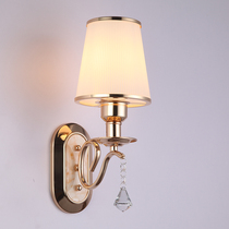 Golden Wall Lights Lighting Room Creative Simple Modern Bedroom Stairway Single Double-Head Wall Lighting Indoor Bedhead Lights