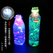 LED waterproof electronic candle light fish tank light aquarium light bar party wedding wishing bottle diving light Cork Light