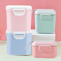 Milk powder box cute go out easy to carry small mini rice powder box snacks storage tank moisture proof tank