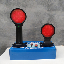 FL4830 double-sided position light railway signal red flashing warning light retractable magnetic adsorption roadblock indicator