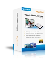 Picturesque MyGica V2HD AV to HDMI converter CBVS sypbpr color difference 1080p