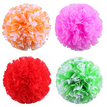 Cheerleading flower ball cheerleader hand flower color ball square dance la Flower Ball dance props hand flower large flower