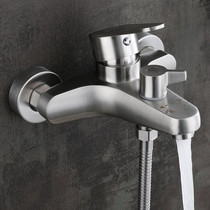 304 stainless steel simple shower set mixing valve Shower faucet set Bathtub faucet