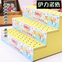 Exhibition rack long stick candy shelf sugar gourd lollipop shelf a variety of sugar painting wave plate candy display rack