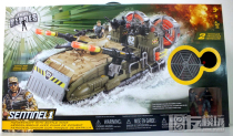 TRUE HEROES IRON ARMOR HERO 3 75 inch 1:18 SOLDIER HOVERCRAFT CHARIOT 