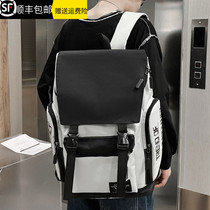 Hong Kong 2021 new school bag for high school students large capacity strong Japanese and Korean ins female tide brand mens backpack