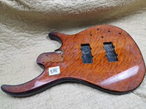  Shadow wood veneer electric bass body bass semi-finished olive wood Huang Cen Corina