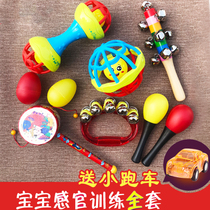 Baby baby rattle baby toy 0-1 year old can bite non-wooden sheepskin traditional girl boy
