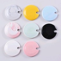 Mug cover ceramic lid ceramic spoon stainless steel spoon gold spoon mixing spoon tea leak packaging gift box