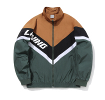 Hua Chenyu with the same Li Ning windbreaker mens cardigan long-sleeved jacket loose mens autumn sportswear AFDQ833