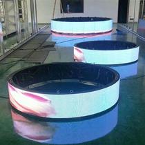 Indoor cylindrical module creative display flexible LEDP2P2 5P3P4 screen shaped full color led soft board column