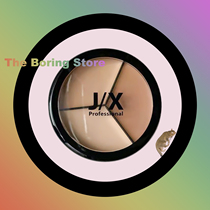 (Shanghai warehouse) Korea J X Professional three-color concealer covering acne spots dark circles