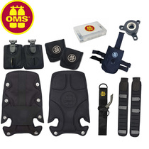 OMS Trim Weight Diving Back Fly Counterweights Bag Lead Bag Nut O-ring Rubber Ring Shoulder Mat Soft Back Cushion