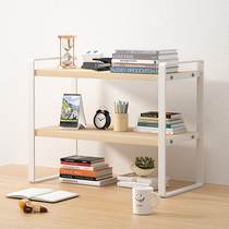Desktop shelving Easy multilayer bookshelves table Containing Shelf Office Table Dorm Room Small Tiering Finishing Racks