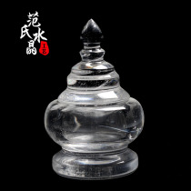 Fans crystal bond crystal stupa ornaments Buddhist supplies Gabu box large Buddhist Bodhi Pagoda