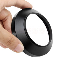 Cuffs metal baffle 49 52 55 58 62 67 72 77 82mm wide-angle lens screw la ba zhao