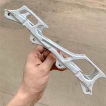 Limited edition white fangy flat flower knife holder banana holder flat rack to send nail flying saucer skate bracket ultra light