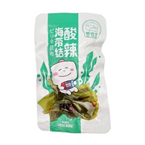 Spicy hot and sour seaweed knots about 30g ready-to-eat spicy snacks snack food