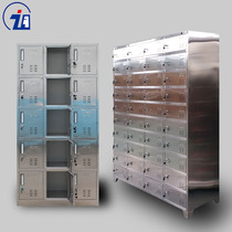 Stainless steel locker Locker Bowls Cabinet Dust-free Workshop Shoes Cabinet Bag Cabinet Timing Ultraviolet Cabinet closet Customized