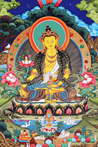Ksitiang Bodhisattva Fire (Yitang) Muqing Temple Chanting Mantra
