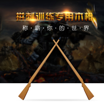 Xunlian assassination wooden gun training model rifle butt simulation props