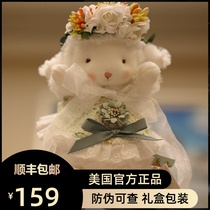 bunnies lamb doll plush doll cute send girlfriend birthday girlfriend Valentines Day gift