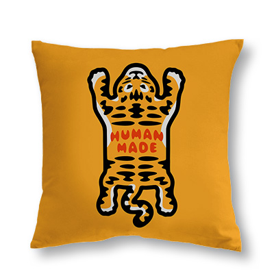 Tidal pillow Human Made Tiger lying yellow pillow car pillow sofa pillow home fashion day tide pillow