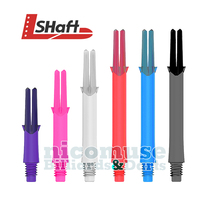 Japan L-Style L-SHaft Lock Straight fixed wing reinforced dart rod with Lock ring