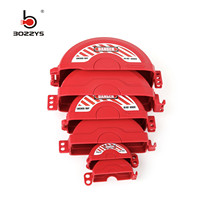 Standard gate valve handwheel 7 specification safety lock disc plastic energy isolation lock padlock hang tag BD-F11A