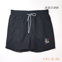  Solid color 2021 French turtle vilebrequin mens beach pants surfing five-point pants quick-drying shorts