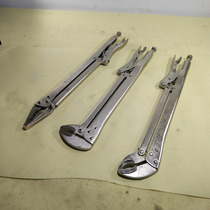 Locking pliers clamp needle-nosed pliers extra long lengthened labor-saving multi-functional pliers tip vise universal multi-purpose pliers home