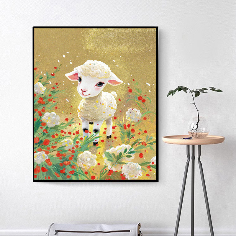 羊　油彩画 羊油画-羊油画促销价格、羊油画品牌- 淘宝