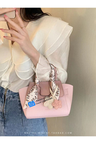 Handmade leather goods version making drawings tote bag female 2022 new hand-held one-shoulder messenger bag HMB-129