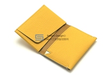 New handmade leather edition DIY handmade leather card cover edition paper pattern SLG-30 short