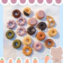 Foreign trade bulk Sembeli simulation small donut Chocolate Strawberry Bread food play DIY accessories