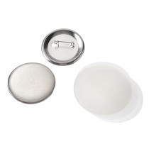 58mm blank badge material badge custom bar semi-finished consumables 100 sets of iron bottom card