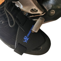 Motorcycle gear shift protection shoe cover hanging rubber riding shoe cover protection shoes foot cover anti-slip protective sleeve stop rod cushion protection shoes