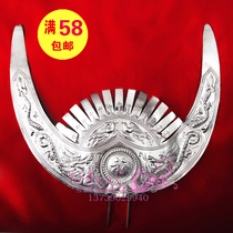Miao silver headwear Miao horns headdresses Miao headdresses Miao silver hats Miao crafts