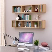 Wall-mounted wall rack household bookshelf Wall Wall creative grid decoration frame living room wall Wall wall partition frame
