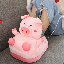 Warm feet artifact office table plug-in winter bed bed warm feet home Student feet cold electric heat treasure