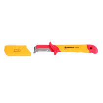 Steel shield tool VDE insulation sheath hook and sickle type cable knife insulation electrical knife S150009