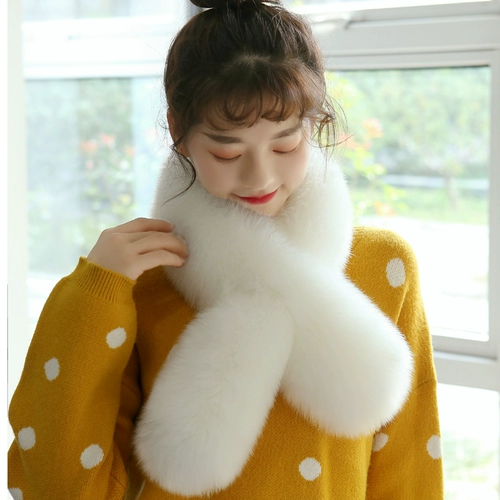 Демисезонный шарф, модный удерживающий тепло универсальный воротник, в корейском стиле, популярно в интернете