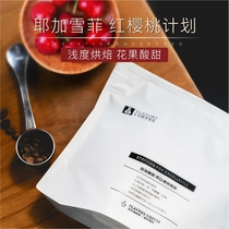  Minato-flavored African Ethiopia Sun-dried Yegachefei Red Cherry Plan Full Red Fruit Hand-washed Coffee Beans 120g