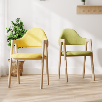 Nordic dining table chair backrest home bedroom desk stool study modern simple dining chair milk tea shop a-shaped chair